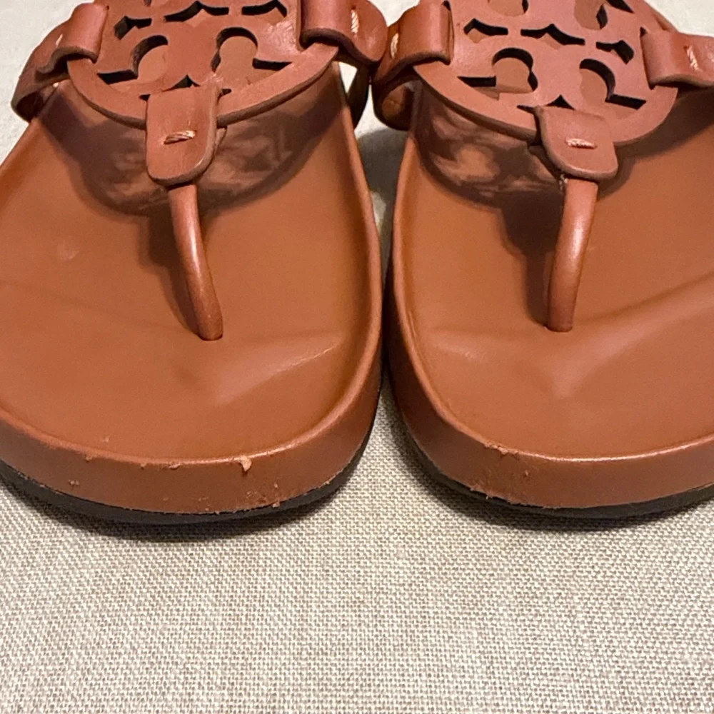 Tory Burch Brown Sandals, Size 7.5 - Picture 3 of 12